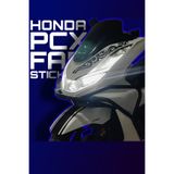 Honda PCX FAR ÜSTÜ DESEN STİCKER ETİKET