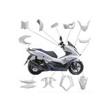 Honda Pcx Grenaj Kaporta Seti Beyaz 2021-2022- 2023 -2024 Uyumlu