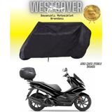 Honda PCX125 Arka Çanta Uyumlu Siyah Motosiklet Brandası,örtüsü