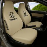 Honda Uyumlu Bej Renk Penye Kumaş Oto Koltuk Kılıfı Takımı Ön Ve Arka Servis Kılıfı Seti