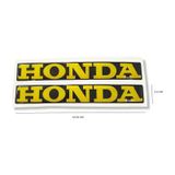 Honda Uyumlu Damala Sticker, Honda Etiketi, 2 Adet