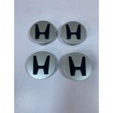 Honda Vtec Uyumlu Çelik Jant Göbeği Dış Çap 58mm - İç Çap 55mm 4 Adet Siyah