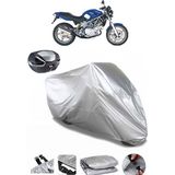 Honda Vtr 250 Arka Çanta Uyumlu Motosiklet Brandası Lüx Kalite Kalın Yüksek Kalite - Gri