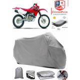 Honda Xr 650 R Gri Motorsiket Brandası Motor Örtüsü Çadır Su Geçirmez Motosiklet Kılıfı Motor Brandası - Gri- Arka Çanta UYUMSUZ
