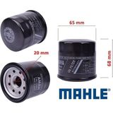 Honda Yağ Filtresi ile Uyumlu HF204 Mahle Oc 1081 Forza 250-300 Nc 700-750 Cbr 600