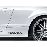 Honda Yapıştırma Marşpiyel Yazısı Sticker 2 Adet