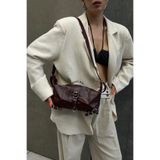 HONEY BAG Ninda Model A Kalite Bordo Kadın Omuz Ve Kol Çantası