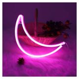 Honey Concept Ay Neon LED Duvar Yazısı Dekoratif Duvar Aydinlatmasi Gece Lambası