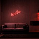 Honey Concept Breathe Neon LED Duvar Yazısı Dekoratif Duvar Aydinlatmasi Gece Lambası