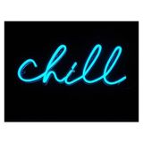 Honey Concept Chill Neon LED Duvar Yazısı Dekoratif Duvar Aydinlatmasi Gece Lambası