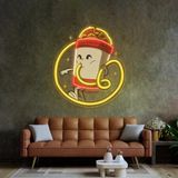 Honey Concept Fincan Noodle Neon LED