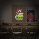 Honey Concept Noodle Yiyen Kedi Neon LED