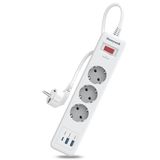 Honeywell Akım Korumalı Priz 3lü 1xtype-c 2xusb-a Hc000037