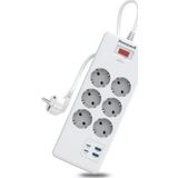 Honeywell Akım Korumalı Priz 6lı 2xtype-C 2xusb-A HC000047