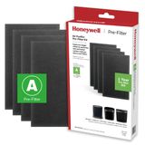 Honeywell HRF-A300 Hava Temizleyici Ön Kit Filtresi, 4'lü Paket - Alerjen Hava Filtresi Toz, VOC, Evcil Hayvan, Mutfak ve Orman Yangını/Duman Kokularını Hedefler