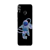 Honor 8C İle Uyumlu Siyah Astro Desenli Silikon Kılıf