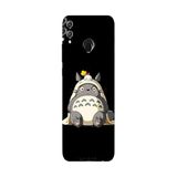 Honor 8C İle Uyumlu Siyah Forest Giant Desenli Silikon Kılıf