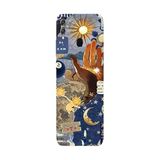 Honor 8C İle Uyumlu Siyah My Sun, My Moon Desenli Silikon Kılıf