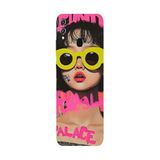 Honor 8C İle Uyumlu Siyah Punk Princess Desenli Silikon Kılıf