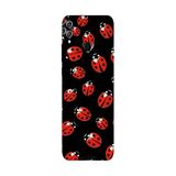 Honor 8C İle Uyumlu Siyah Red Miracles Desenli Silikon Kılıf
