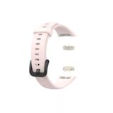 Honor Band 6 Icin Silikon Kordon Acik Pembe
