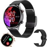 Honor Magic Uyumlu Su Geçirmez Akıllı Saat Mini 1.32 Inç Amoled - Siyah - 38 mm