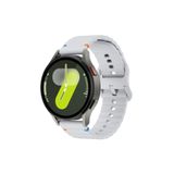 Honor Magic Watch 2 42 mm İle Uyumlu (20 Mm) Dalgalı Dikiş Detaylı Silikon Saat Kordonu Gri 42 mm