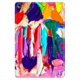 Honor Pad X8 10.1" ile Uyumlu Desenli Silikon Tablet Kılıfı, Abstract, Çok Renkli avonm-v-cvr460357