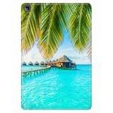 Honor Pad X8 10.1" ile Uyumlu Desenli Silikon Tablet Kılıfı, Maldiv, Çok Renkli avonm-v-cvr460461
