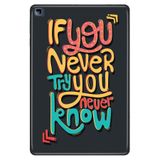 Honor Pad X8 10.1" ile Uyumlu Desenli Silikon Tablet Kılıfı, UV Baskılı, Çok Renkli avonm-v-cvr460389
