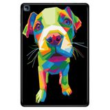 Honor Pad X8 10.1" ile Uyumlu Desenli Silikon Tablet Kılıfı, Yavru Pitbull, Çok Renkli avonm-v-cvr460543