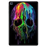 Honor Pad X8 10.1" ile Uyumlu Tablet Kılıfı, Desenli Silikon, Renkli İskelet, UV Baskı avonm-v-cvr460502
