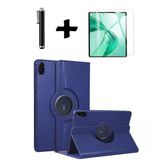 Honor Pad X8a 11 İnç 360° Dönebilen Standlı Tablet Kılıfı Ekran Koruyucu Ve Kalem Seti Lacivert