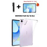 Honor Pad X9 11.5'' Inç Uyumlu Tablet Kılıfı Silikon Koruma Ekran Koruyucu Dokunmatik Kalem Seti