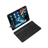 Honor Pad X9 Tablet Uyumlu Bluetooth Tablet Klavyesi Mini Slim Şarjlı Kablosuz - Siyah