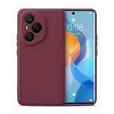 Honor400 Pro ile Uyumlu Silikon Kılıf Ultra Esnek İnce İçi Kadife Dış Yüzeyi Mat Kapak mor