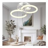 Honos 2li Krom 32 Watt Plafonyer Led Avize