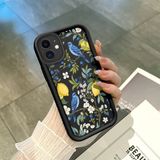 HONTINGA iPhone 11 ile Uyumlu Kılıfı Düşüme Önleyici Basitlik Anti Düşme Kamera Korumali Kuş Desen Yumuşak Silikon Telefon Kılıfı Kadın ve Erkek Için Uygundur K2-0184 - 001-Renkli