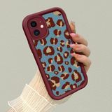 HONTINGA iPhone 11 ile Uyumlu Kılıfı Düşüme Önleyici Basitlik Anti Düşme Kamera Korumali Pardesü Deseni Bordo Desen Yumuşak Silikon Telefon Kılıfı Kadın ve Erkek Için Uygundur K2-7118 - Renkli
