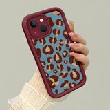 HONTINGA iPhone 13 ile Uyumlu Kılıfı Düşüme Önleyici Basitlik Anti Düşme Kamera Korumali Pardesü Deseni Bordo Desen Yumuşak Silikon Telefon Kılıfı Kadın ve Erkek Için Uygundur K2-7118 - Renkli
