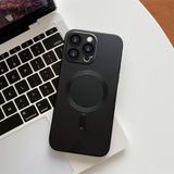 HONTINGA iPhone 14 Pro Max ile Uyumlu Kılıfı Şeffaf Magsafe Wireless Düşüme Önleyici Basitlik Anti Düşme Kamera Korumali Silikon Telefon Kılıfı Kadın ve Erkek Için Uygundur K7-1000 - Siyah