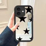 HONTINGA iPhone 16 ile Uyumlu Aynalı Kılıfı Düşüme Önleyici Basitlik Anti Düşme Kamera Korumali Kiraz Desen Yumuşak Silikon Telefon Kılıfı Kadın ve Erkek Için Uygundur K2-9085 - Renkli