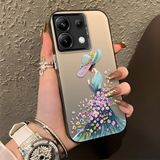 HONTINGA Redmi Note 13 Pro 5g ile Uyumlu Kılıf Silikon Kenar Sert Arka Kamera Koruyucu Basitlik Anti Düşme Kamera Korumalı Güzel Kadın Desen Couple Telefon Kılıfı Kadın ve Erkek Için Uygundur K1-1353 - Siyah