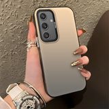 Hontinga Samsung Galaxy S24 Ultra Plus S24 Fe 5g Uyumlu Kılıfı Silikon Kenar Sert Arka Düşüme Önleyici Basitlik Anti Düşme Kamera Korumali Telefon Kılıfı K1-0000 - 001-Renkli