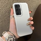 HONTINGA Samsung Galaxy S25 Plus ile Uyumlu Kılıfı Silikon Kenar Sert Arka Düşüme Önleyici Basitlik Anti Düşme Kamera Korumali Desen Telefon Kılıfı Kadın ve Erkek Için Uygundur K1-0000 - Renkli