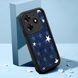 HONTINGA Tecno Spark 10 Pro 4g ile Uyumlu Kılıfı Düşüme Önleyici Basitlik Anti Düşme Kamera Korumali Pardalı Kalp Siyah Desen Yumuşak Silikon Telefon Kılıfı Kadın ve Erkek Için Uygundur K2-0250 - Renkli