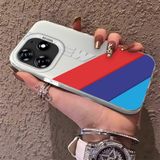 HONTINGA Tecno Spark 10 Pro 4g ile Uyumlu Kılıfı Silikon Kenar Sert Arka Düşüme Önleyici Basitlik Anti Düşme Kamera Korumali Bmw Desen Telefon Kılıfı K1-0591 - Renkli