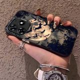 HONTINGA Tecno Spark 10 Pro ile Uyumlu Kılıf Silikon Kenar Sert Arka Kamera Koruyucu Basitlik Anti Düşme Kamera Korumalı Yarasa Desen Couple Telefon Kılıfı Kadın ve Erkek Için Uygundur K1-1486 - Siyah