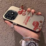 HONTINGA Tecno Spark 10 Pro ile Uyumlu Kılıfı Silikon Kenar Sert Arka Düşüme Önleyici Basitlik Anti Düşme Kamera Korumali Öpücük Izi Desen Telefon Kılıfı Kadın ve Erkek Için Uygundur K1-0724 - 001-Renkli