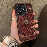 HONTINGA Tecno Spark 10 Pro ile Uyumlu Kılıfı Silikon Kenar Sert Arka Düşüme Önleyici Basitlik Anti Düşme Kamera Korumali Retro Desen Telefon Kılıfı Kadın ve Erkek Için Uygundur K1-0616 - 001-Renkli